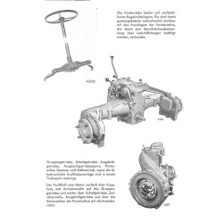 Betriebsanleitung und Ersatzteilliste für den Deutz-Diesel-Schlepper D15, gebruiksaanwijzing en onderdelenlijst