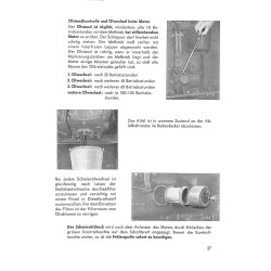 Betriebsanleitung und Ersatzteilliste für den Deutz-Diesel-Schlepper D15, gebruiksaanwijzing en onderdelenlijst