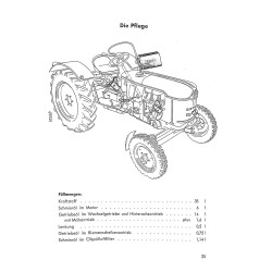 Bedienungsanleitung Deutz-Diesel-Schlepper D25, gebruiksaanwijzing