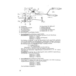 Bedienungsanleitung Deutz-Diesel-Schlepper D25, gebruiksaanwijzing