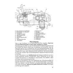 Bedienungsanleitung Deutz-Diesel-Schlepper D25, gebruiksaanwijzing