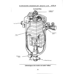 Bedienungsanleitung und Ersatzteilliste zum Deutz-Schlepper, gebruiksaanwijzing en onderdelen lijst