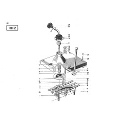 Ersatzteilliste Deutz-Dieselschlepper D2505 D3005, onderdelen lijst