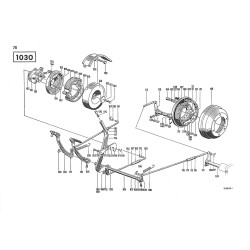 Ersatzteilliste Deutz-Dieselschlepper D2505 D3005, onderdelen lijst