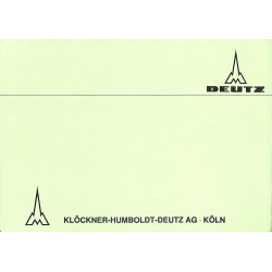 Ersatzteilliste Deutz-Dieselschlepper D2505 D3005, onderdelen lijst