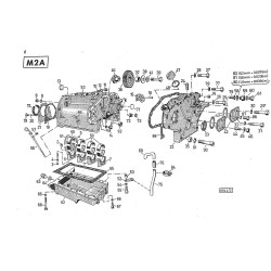 Ersatzteilliste Deutz-Dieselschlepper D4005, onderdelen lijst