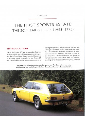 Reliant Sabre, Scimitar and SS1