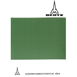 Bedienungsanleitung Deutz-Dieselschlepper D4505, gebruiksaanwijzing