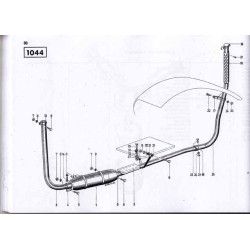 Ersatzteilliste Deutz-Dieselschlepper D5005, onderdelen lijst