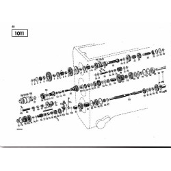 Ersatzteilliste Deutz-Dieselschlepper D5505, onderdelen lijst