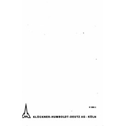 Bedienungsanleitung Deutz D3006, gebruiksaanwijzing