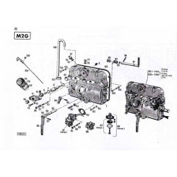 Ersatzteilliste Deutz D2506, onderdelen lijst