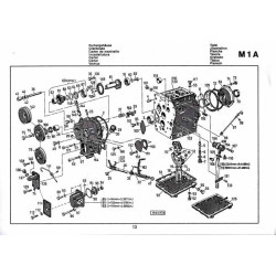 Ersatzteilliste Deutz F2L410 Z0141-42, onderdelen lijst