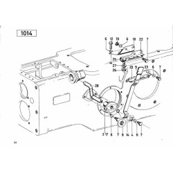 Ersatzteilliste Deutz D4006, onderdelenlijst