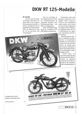 DKW Motorräder aus Ingoldstadt 1949-1958