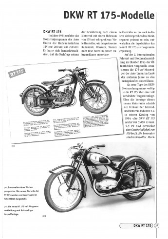 DKW Motorräder aus Ingoldstadt 1949-1958