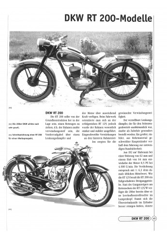 DKW Motorräder aus Ingoldstadt 1949-1958