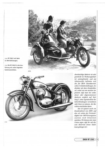 DKW Motorräder aus Ingoldstadt 1949-1958