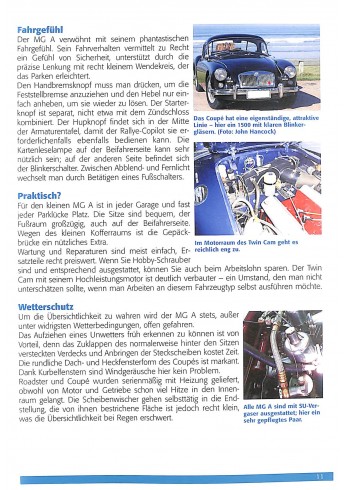 MGA Alle Modelle von 1955 bis 1962 MGA Alle Modelle von 1955 bis 1962