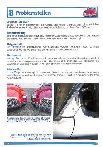 MGA Alle Modelle von 1955 bis 1962 MGA Alle Modelle von 1955 bis 1962