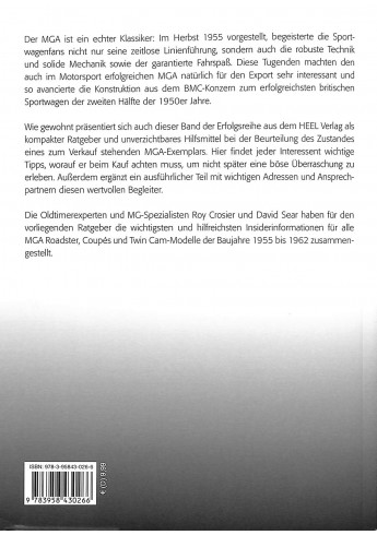 MGA Alle Modelle von 1955 bis 1962 MGA Alle Modelle von 1955 bis 1962