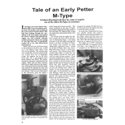 Stationary Engine Magazine on Petter M type