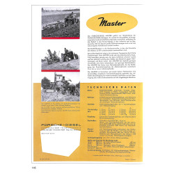 Porsche Diesel Prospekte, Druckschriften, Dokumente