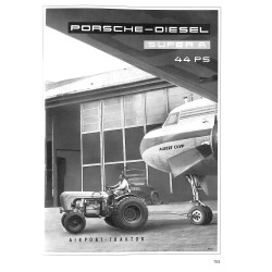 Porsche Diesel Prospekte, Druckschriften, Dokumente