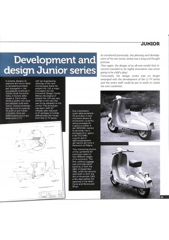 LAMBRETTA JUNIOR - 50, 100, 125. Storia Modelli e documenti/History, models and documents
