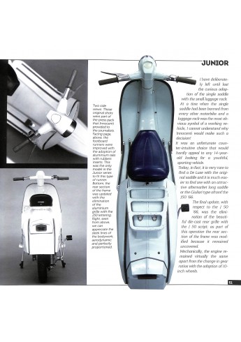 LAMBRETTA JUNIOR - 50, 100, 125. Storia Modelli e documenti/History, models and documents