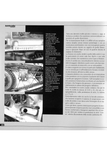 LAMBRETTA JUNIOR - 50, 100, 125. Storia Modelli e documenti/History, models and documents