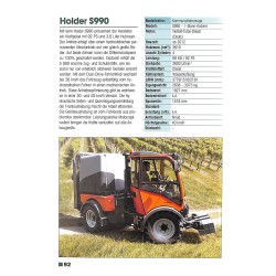 Typenkompass Holder Einachsschlepper und Traktoren seit 1930