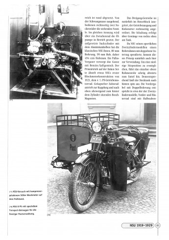 NSU Motorräder 1900-1945