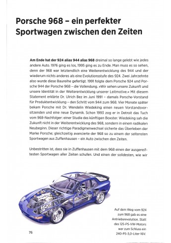 Porsche 924, 944, 968 und 928 Bewegte Zeiten