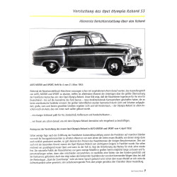 50 Jahre opel Olympia Rekord Baujahre 1953-1957