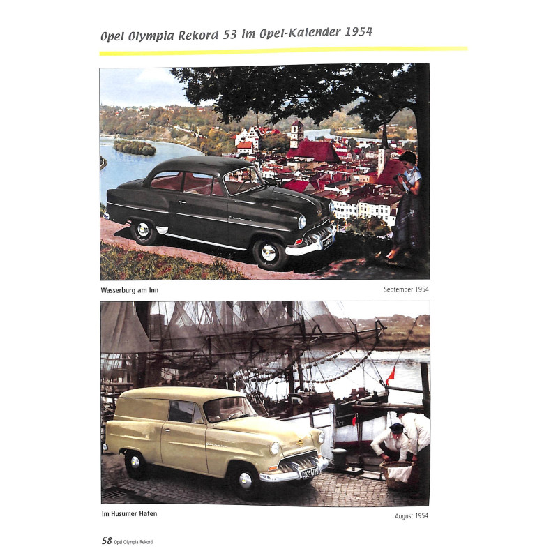 OPEL OLYMPIA mooie opel olympia rekord 1953 oldtimers occasion   Le Parking