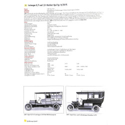 Opel Fahrzeug-Chronik Band 1 1899-1951