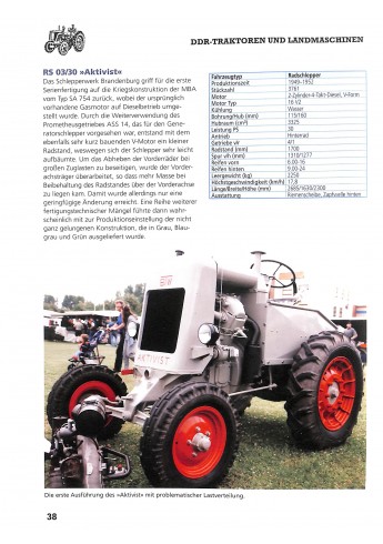 Landmaschinen und Traktoren der DDR - 1945-1990