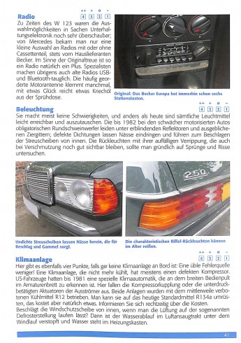 Mercedes Benz W 123  Praxisratgeber Klassikerkauf