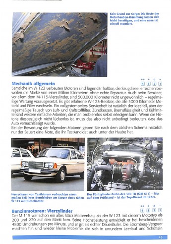 Mercedes Benz W 123  Praxisratgeber Klassikerkauf