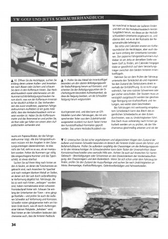 Das Golf & Jetta Schrauberhandbuch
