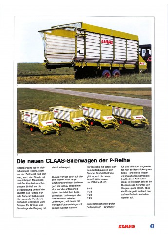 Ladewagen für die Landwirtschaft