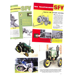 SFV 1950-1963, l'âge d'or tracteurs à huile lourde et machines agricoles