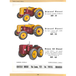 Trattori classici Italiani I documenti