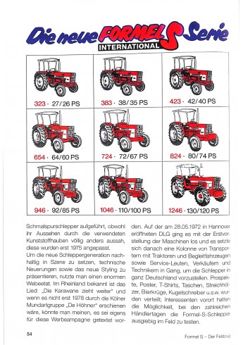 IHC/Case IH 2014 – Informationen