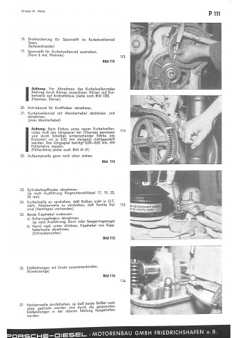 P02 - Reparaturhandbuch Porsche-Diesel