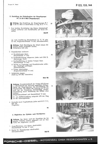 P02 - Reparaturhandbuch Porsche-Diesel