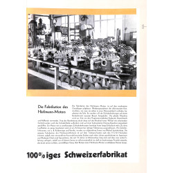 Hürlimann Prospekte von 1929 bis 1983