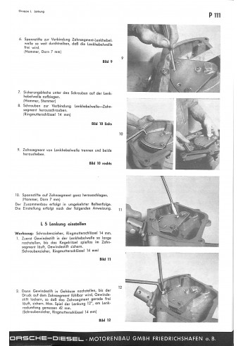 P02 - Reparaturhandbuch Porsche-Diesel