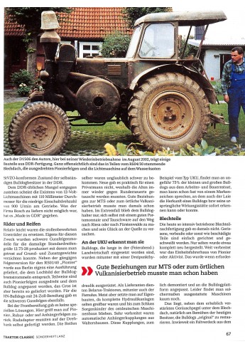Lanz Traktor Classic Special
